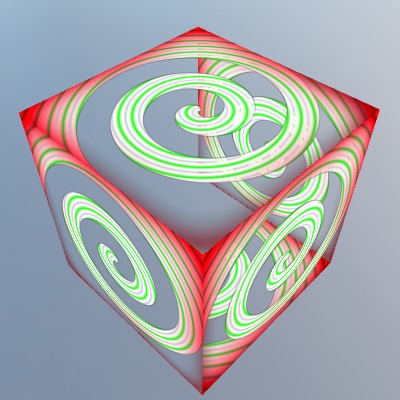 Spiral Christmas Ornament screenshot