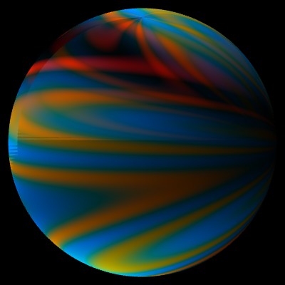 Animated flower petals screenshot