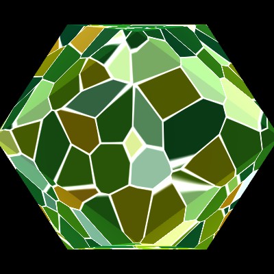 Crystal Cells shader