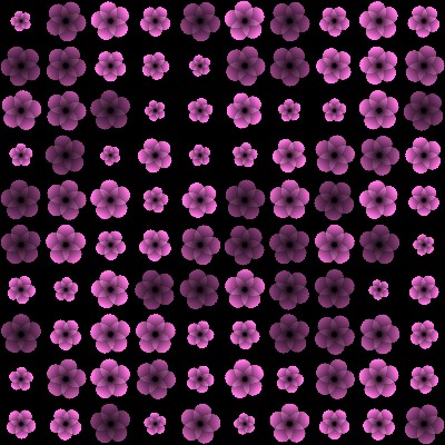 Flower Grid screenshot
