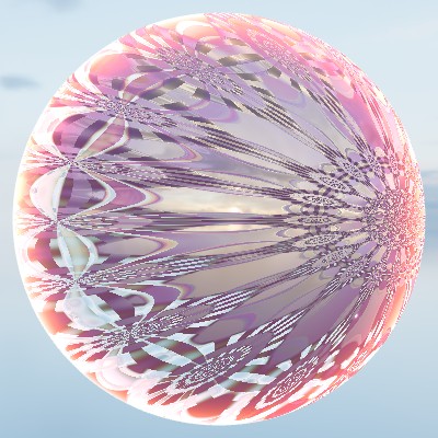 Chrome Spider - Fractal Normals screenshot