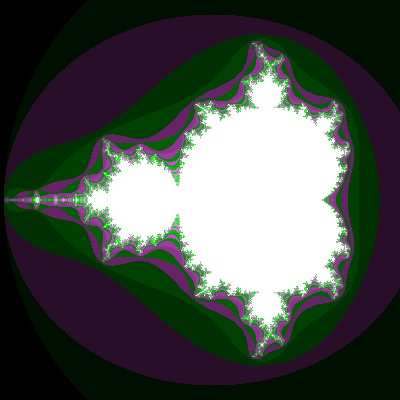 Striped Mandelbrot screenshot
