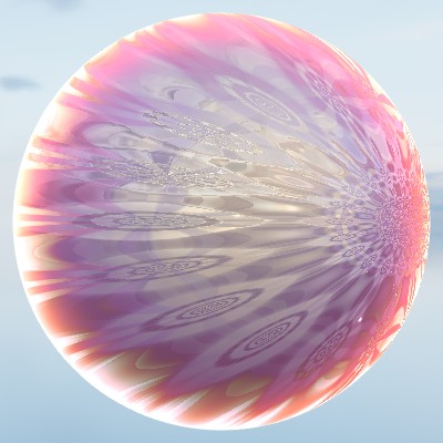 Chrome Spider - Fractal Normals screenshot