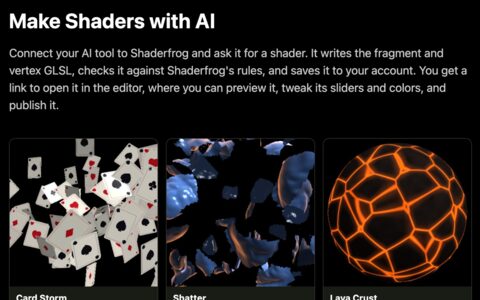 Make Shaders with AI screenshot