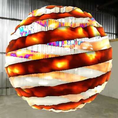 Glass Striped Fireball screenshot